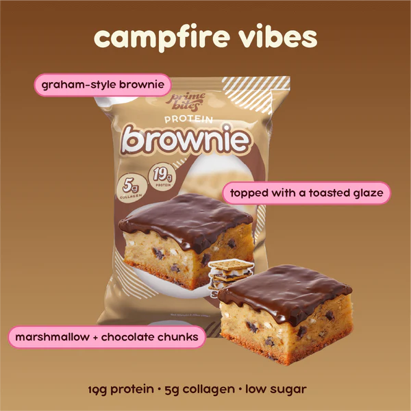Brownie protéiné AP Prime Bites (1 boîte de 12)