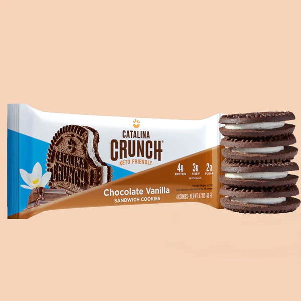 Catalina Crunch Cookie Sandwiches 4-Cookie Snack Pack Catalina Crunch Top Nutrition Canada