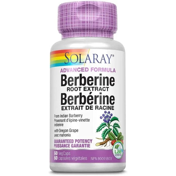 Solaray Berberine Root Extract (60 capsules)