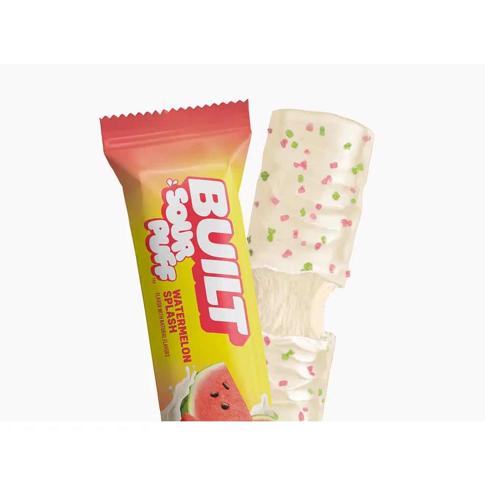 Built Protein Bars & Puffs Sourpuff Watermelonsplash Puffpull