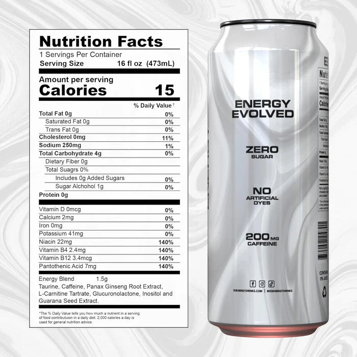 3D Energy Drink (USA) - 1 can