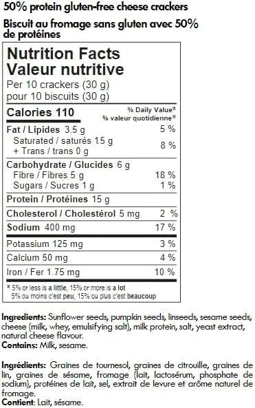 Swedish Protein Deli Grain-Free KETO Protein Crackers (60g) 