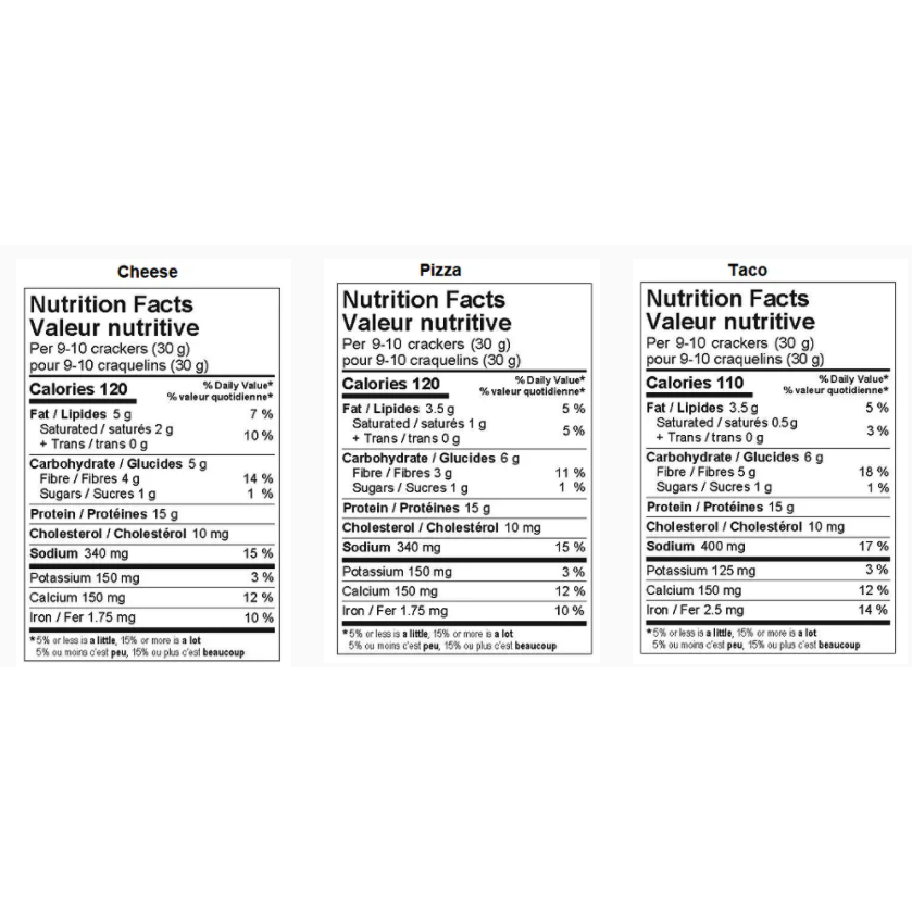 Swedish Protein Deli Grain-Free KETO Protein Crackers (60g) 