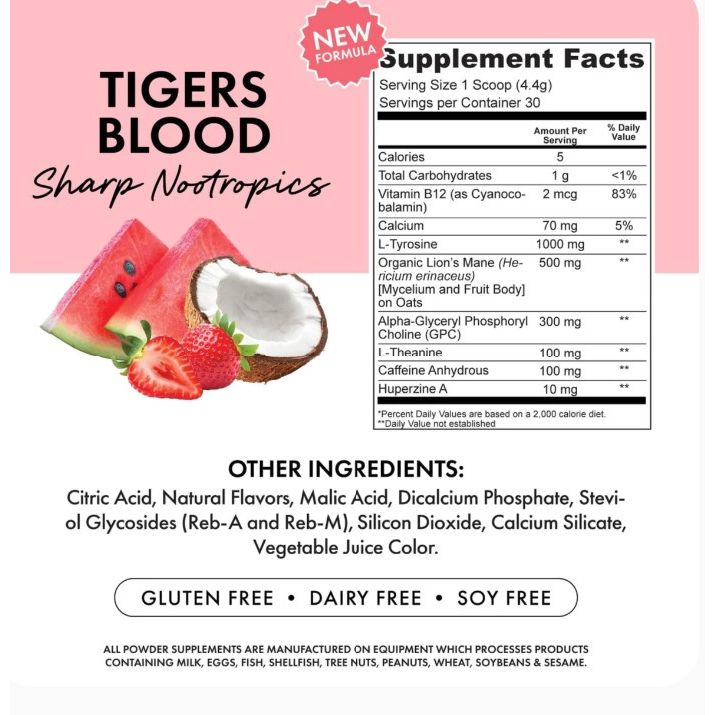 Bowmar Nutrition SHARP Nootropics (30 servings)