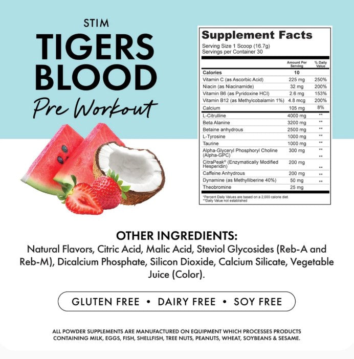 Bowmar Nutrition PRE WORKOUT (30 servings)