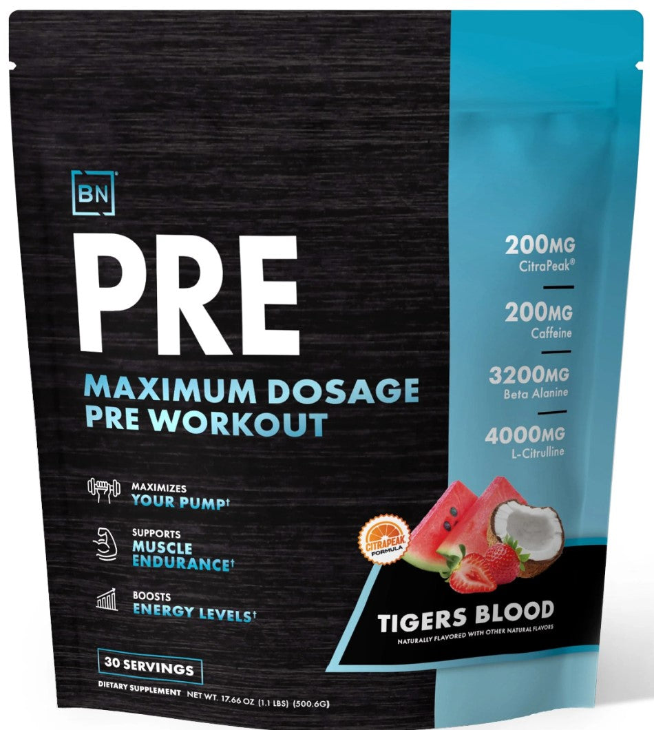 Bowmar Nutrition PRE WORKOUT (30 servings)