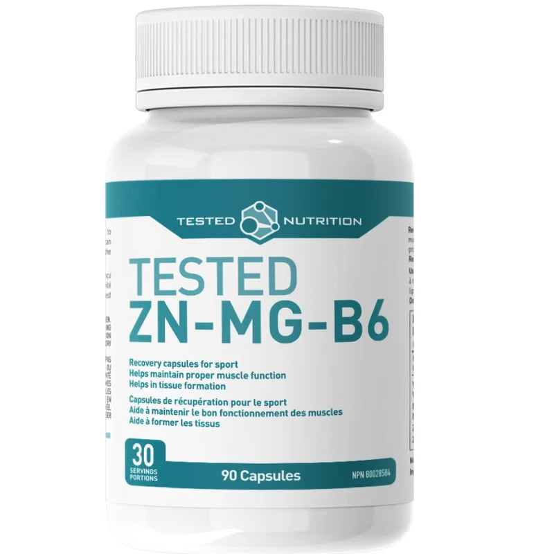 Tested Nutrition ZN-Mg-B6 (ZMA) (90 caps)