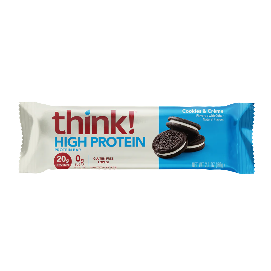 Think! High Protein Bar (1 Bar) - Top Nutrition and Fitness 