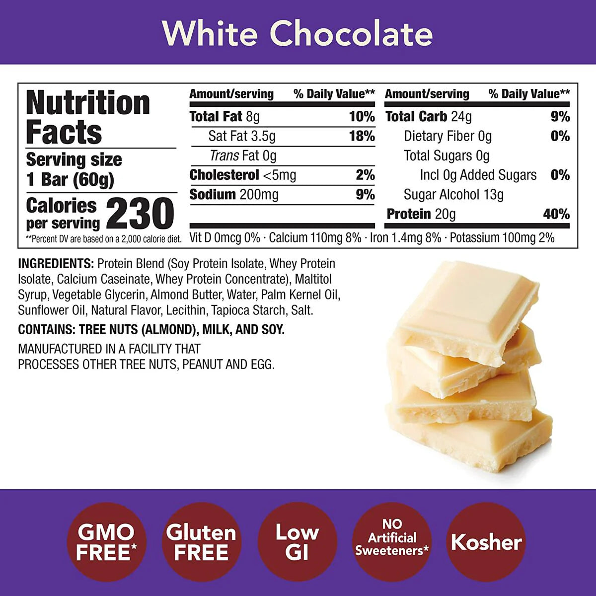 Think! High Protein Bar (1 Bar) - Top Nutrition and Fitness 