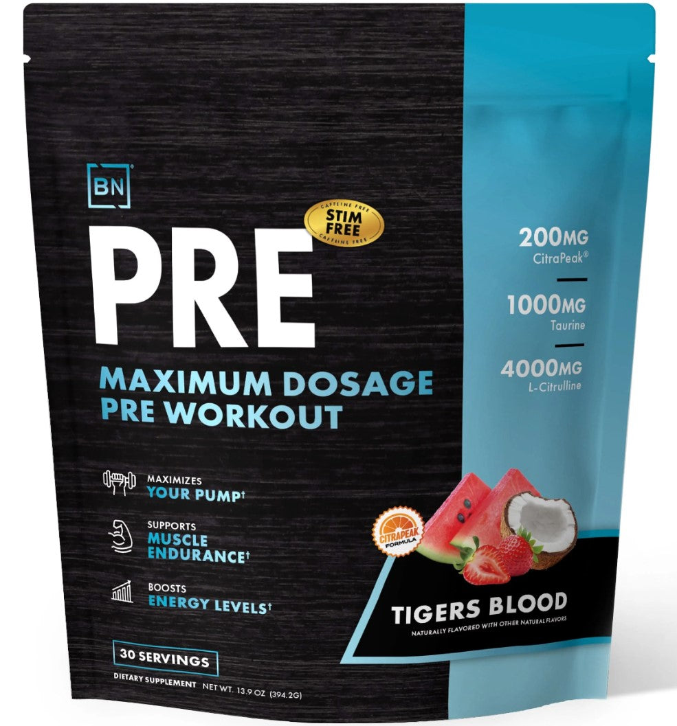 Bowmar Nutrition PRE WORKOUT (30 servings)