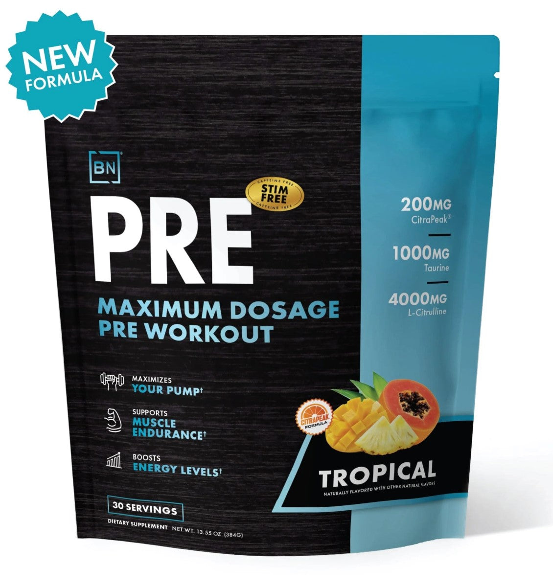 Bowmar Nutrition PRE WORKOUT (30 servings)