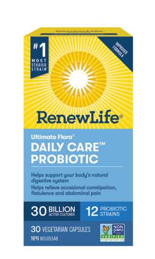 RenewLife Ultimate Flora® Daily Care™ Probiotic (30 vegetarian capsules)