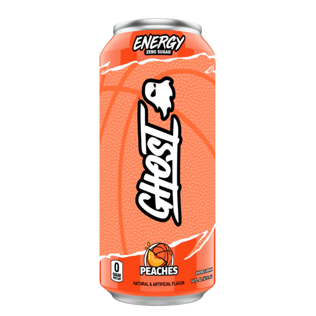 USA Version GHOST Energy Drink (1 can) - MAX 24 PER ORDER — Peaches