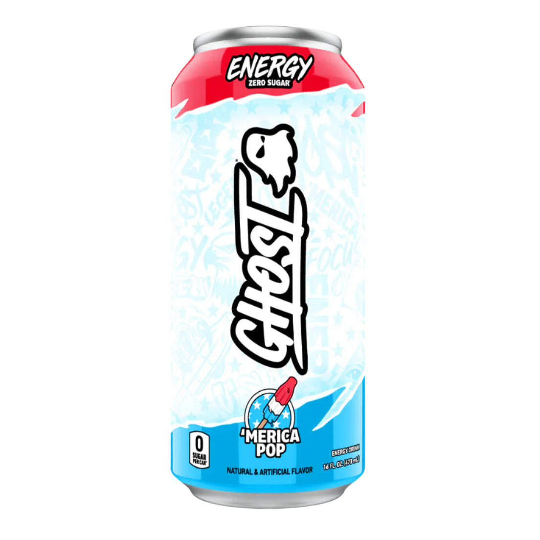 USA Version GHOST Energy Drink (1 can) - MAX 24 PER ORDER - Top Nutrition and Fitness  Canada  Merica Pop-"OG" (Sprite style flavour)-Electric Limeade-Peaches-Strawbango