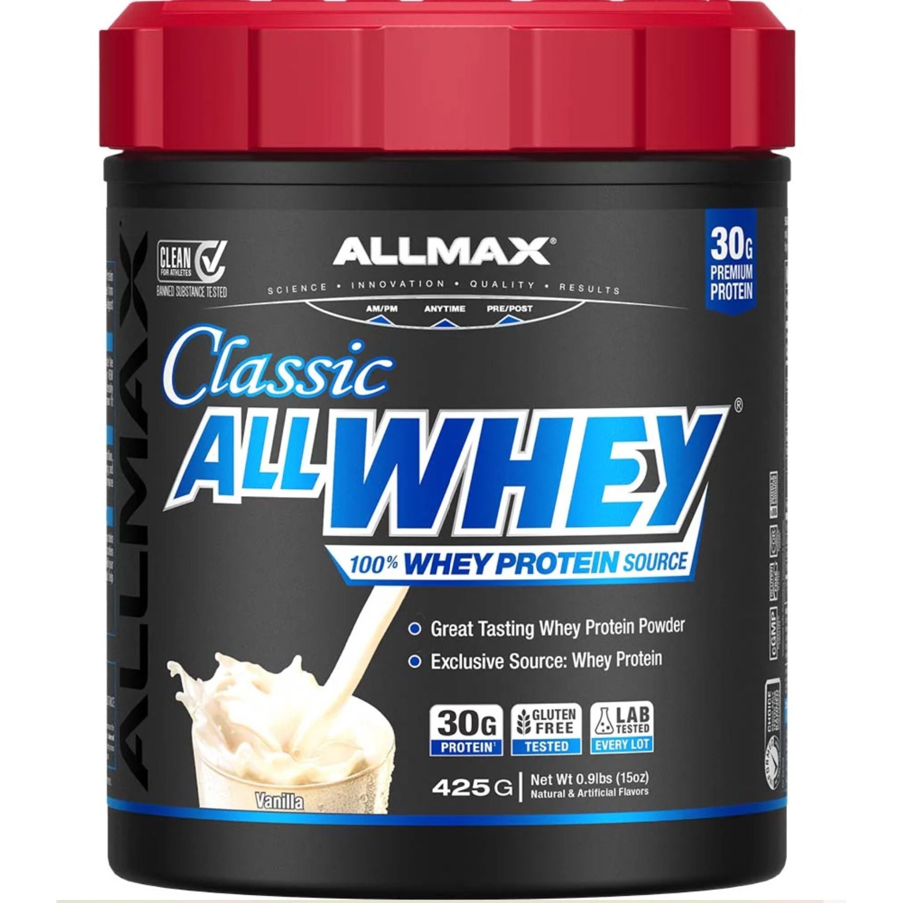 Allmax AllWhey Classic 100% Whey Protein Powder (1lb)