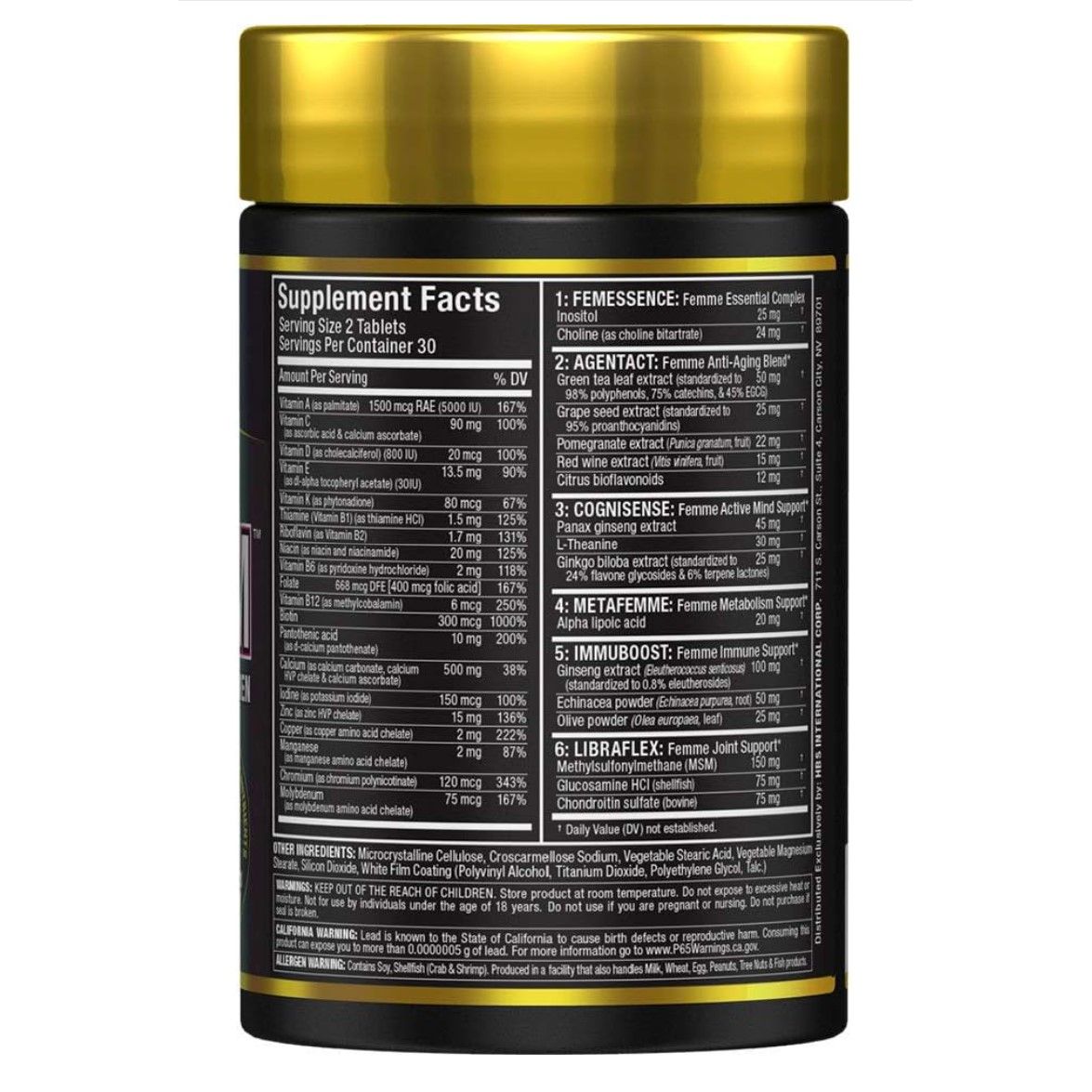 Allmax Vitaform Multivitamin for Women (60 tabs)