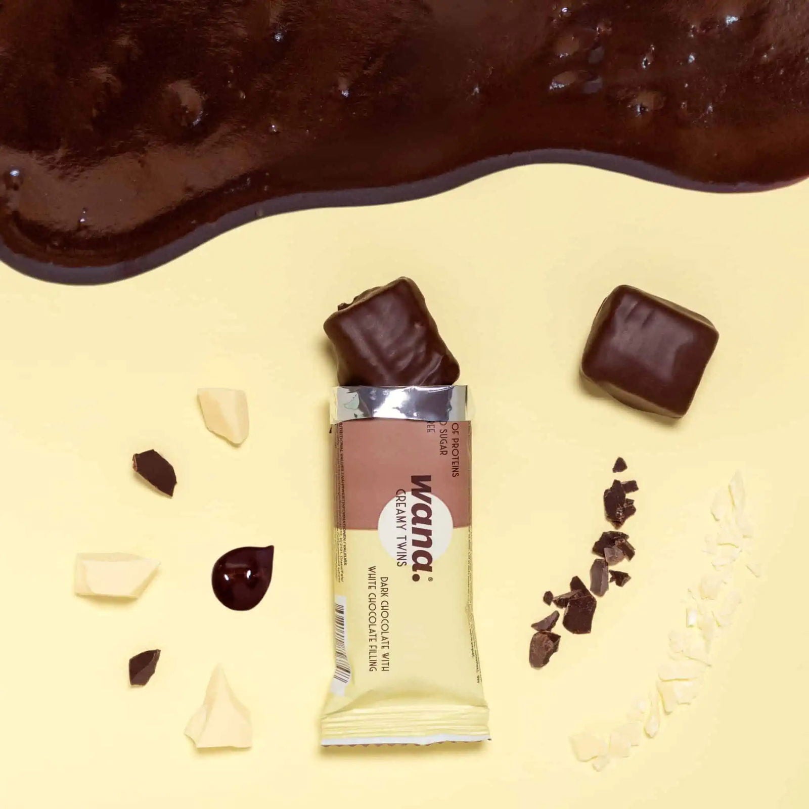 WANA CREAMY TWINS Keto Protein Bar (1 bar) 