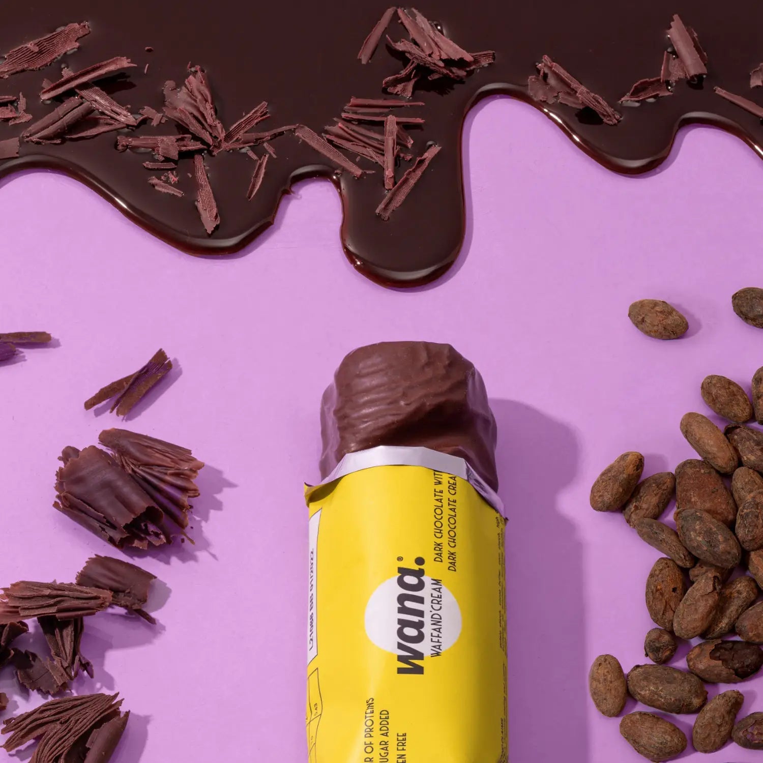 WANA Waffand'Cream "Kinder Bueno" Keto Protein Bars (1 Box of 12 Bars) 