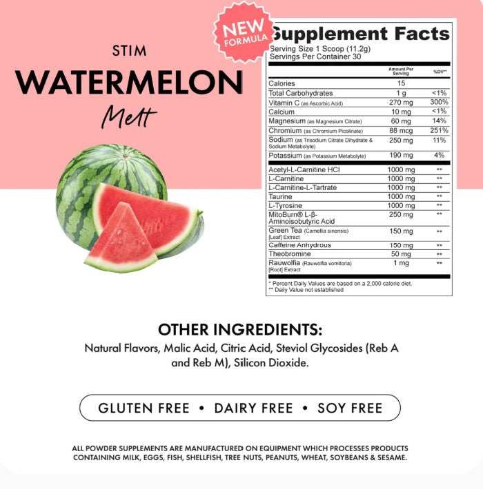 Bowmar Nutrition MELT Powder Fat Burner (20 servings)