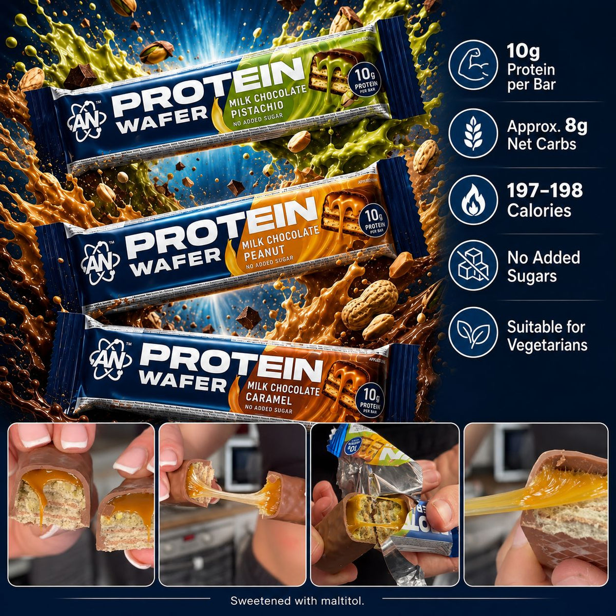 Applied Nutrition Protein Wafer Bar (1 Bar)
