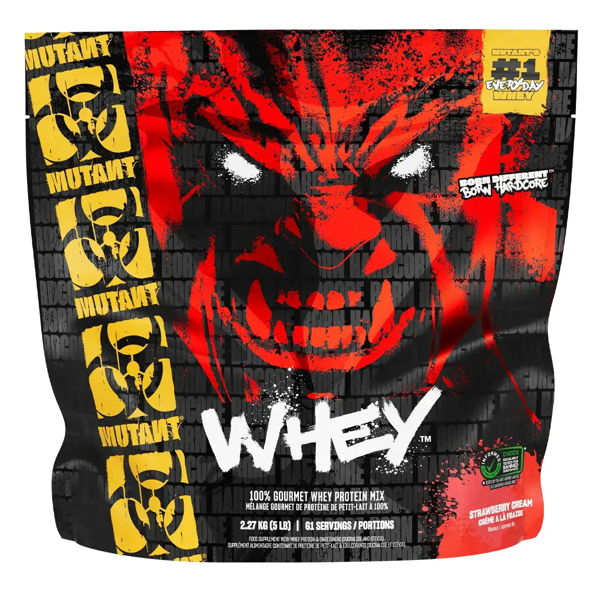 Mutant Whey Protein Powder (5 lbs)