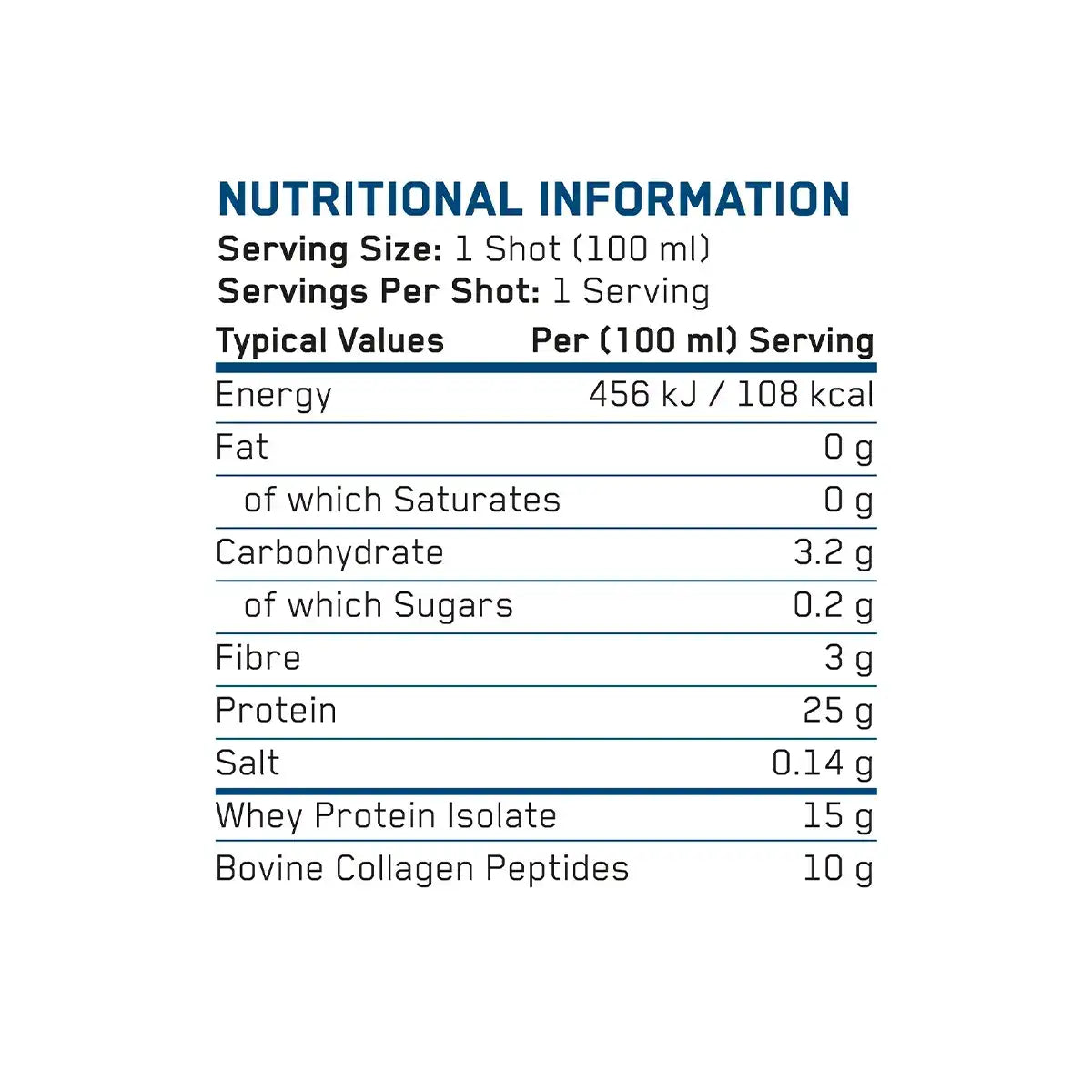 Applied Nutrition Protein Shot (100mL) — product view 5