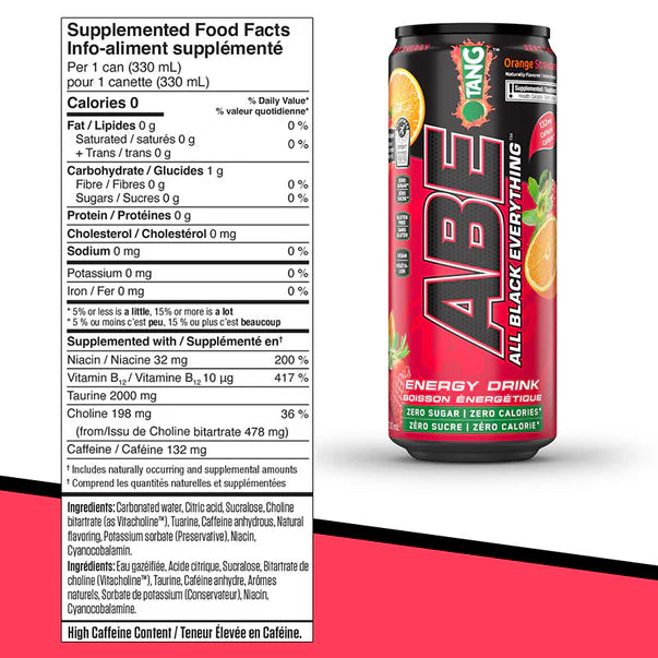 Applied Nutrition ABE Energy Drink (1 case of 12)