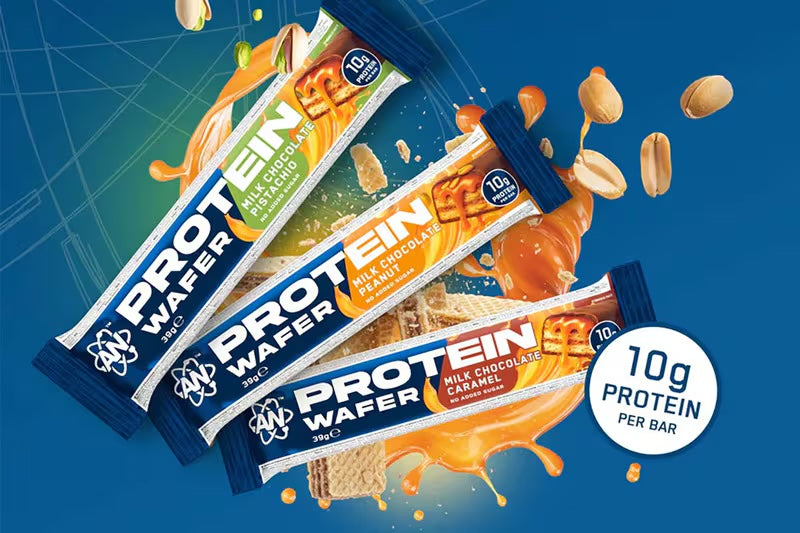Applied Nutrition Protein Wafer — crispy milk-chocolate-coated protein wafer bar (39g)