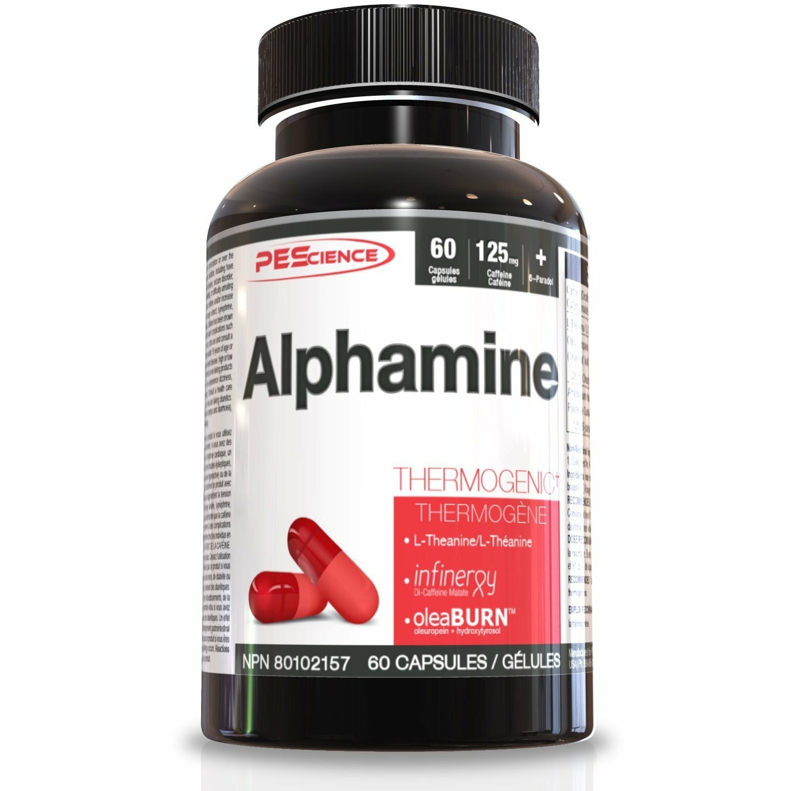 PEScience Alphamine (60 capsules) BEST BY JUNE/2023 PEScience
