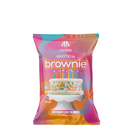 AP Prime Bites Protein Brownie (1 brownie) of-ap-primebites-protein-brownie-1-brownie Protein Snacks Birthday Cake Blondie Alpha Prime