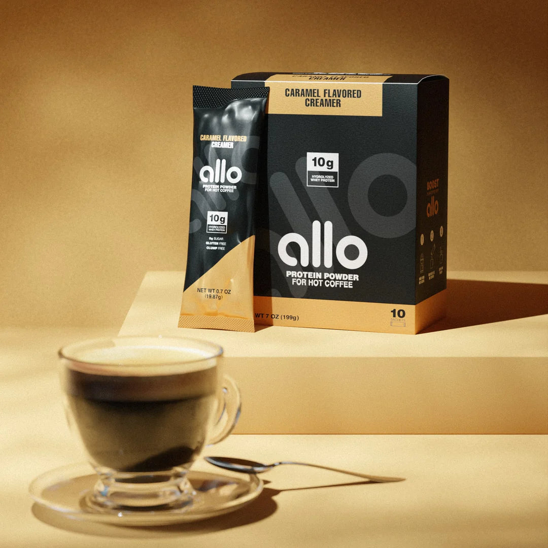 Allo Protein Powder Coffee Creamer (1 sachet) Caramel Allo