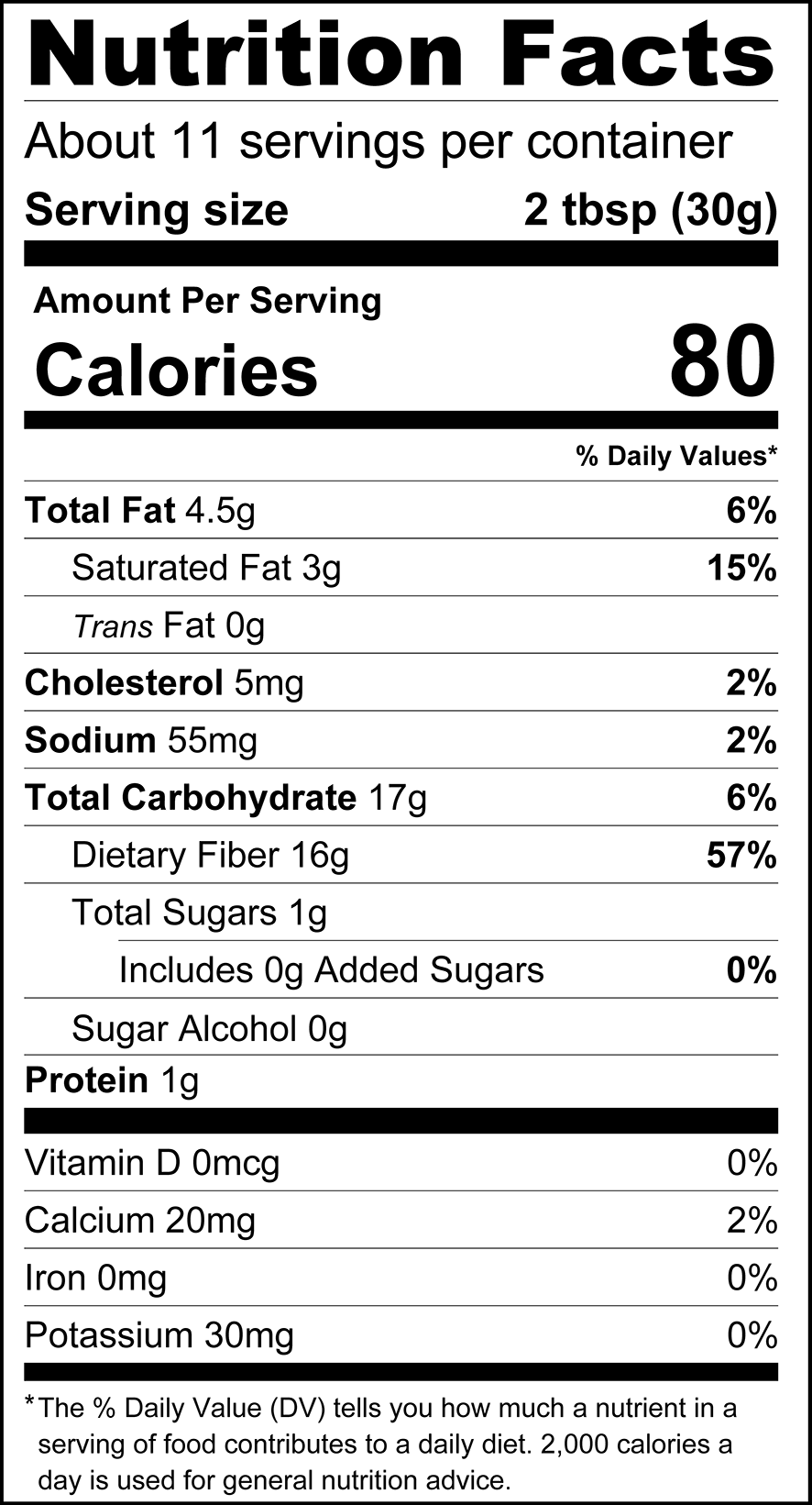 ChocZero Sugar Free Caramel Sauce Nutrition Facts label — keto friendly, no artificial sweeteners