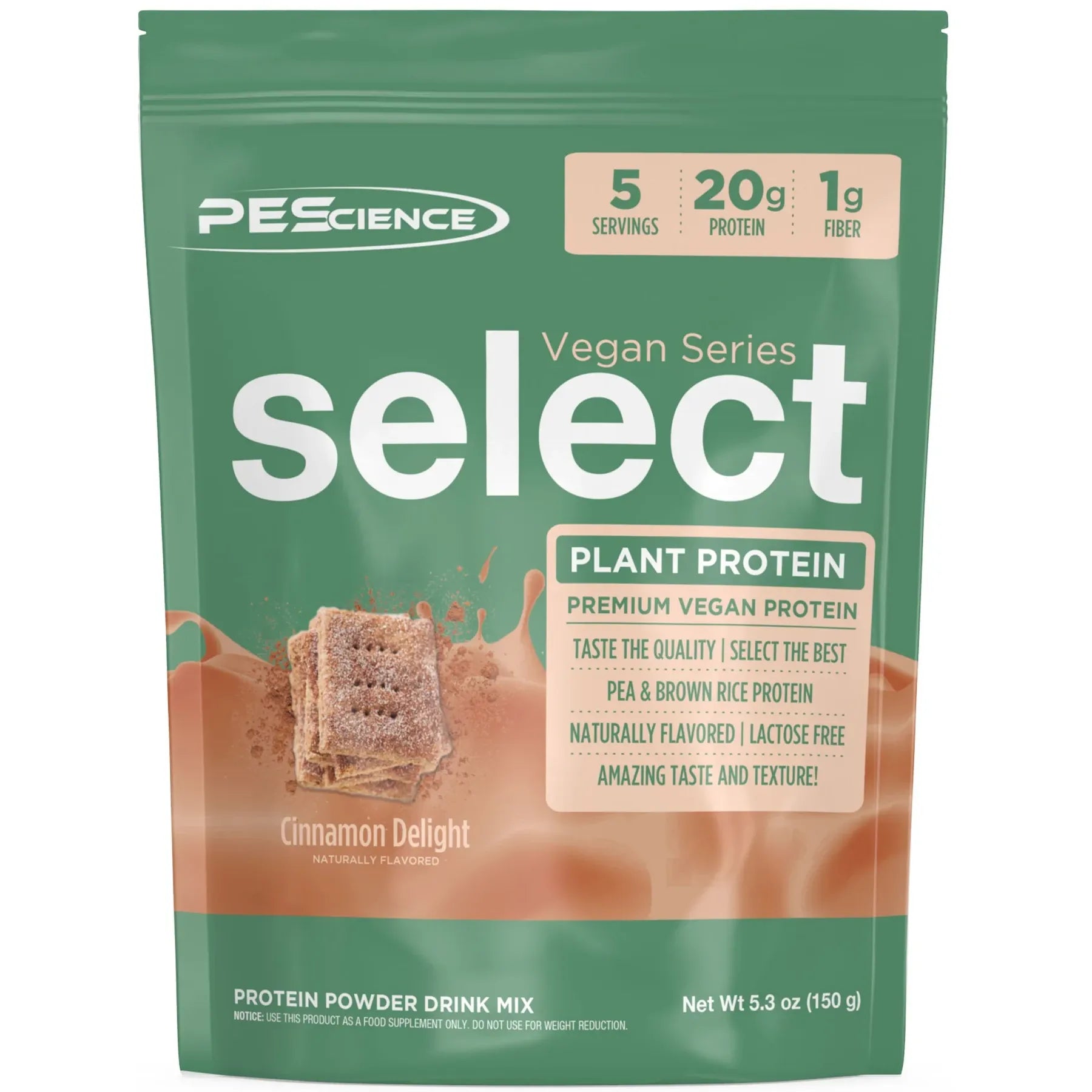 PEScience Select VEGAN Protein TRIAL SIZE (5 servings)