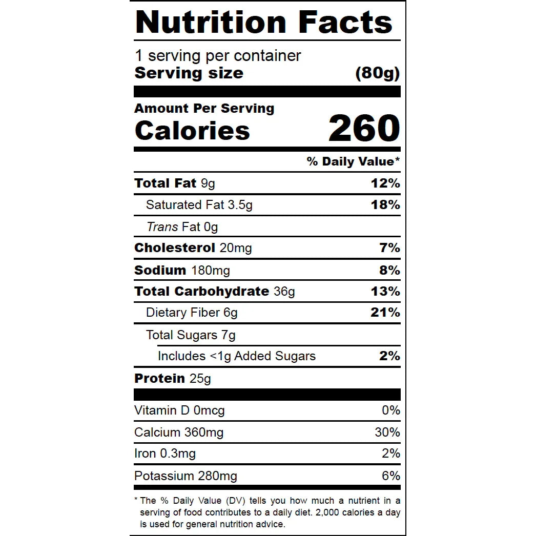 Tidetreats Protein Bar (1 Bar) — Cookies bar