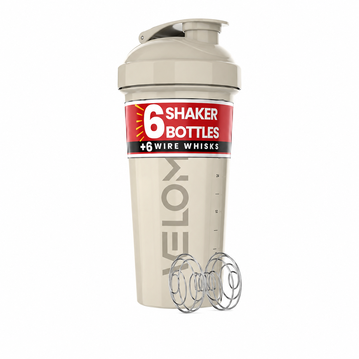 Velomix Shaker Bottle with Ball (1 bottle-28 oz)