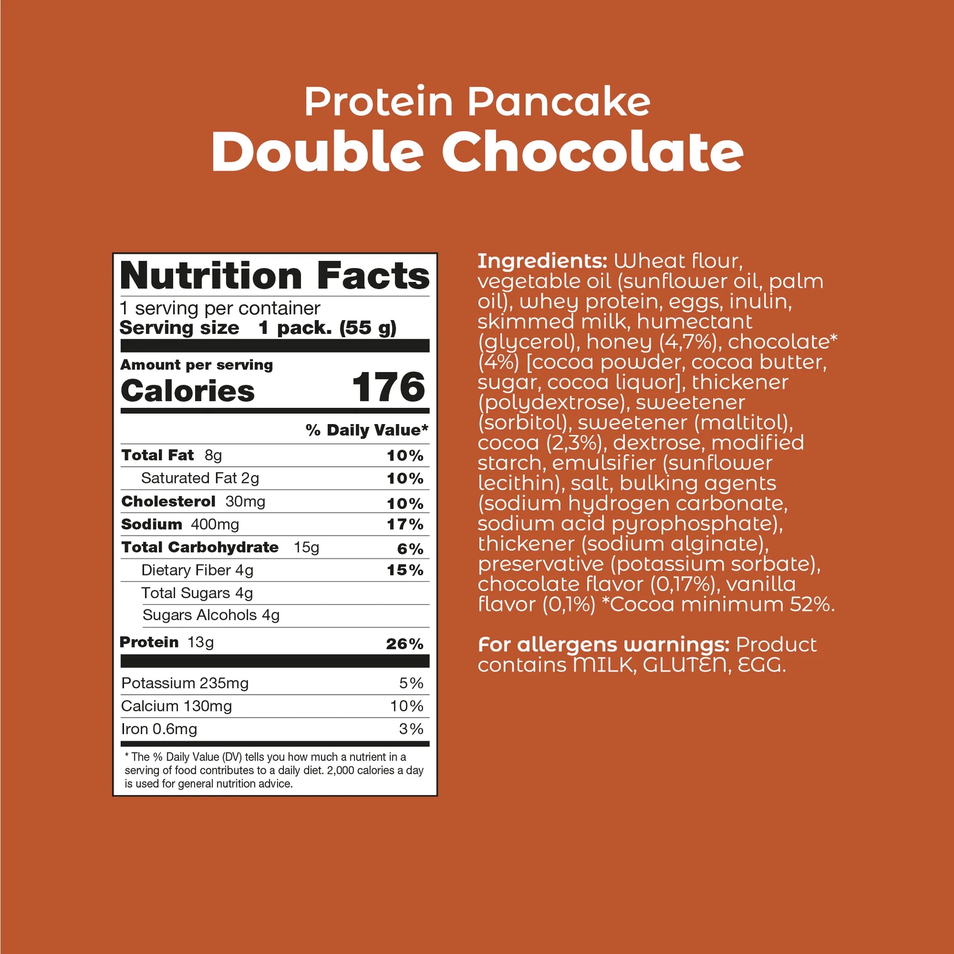 Smarter Snacks Protein Pancake (1 Pancake)