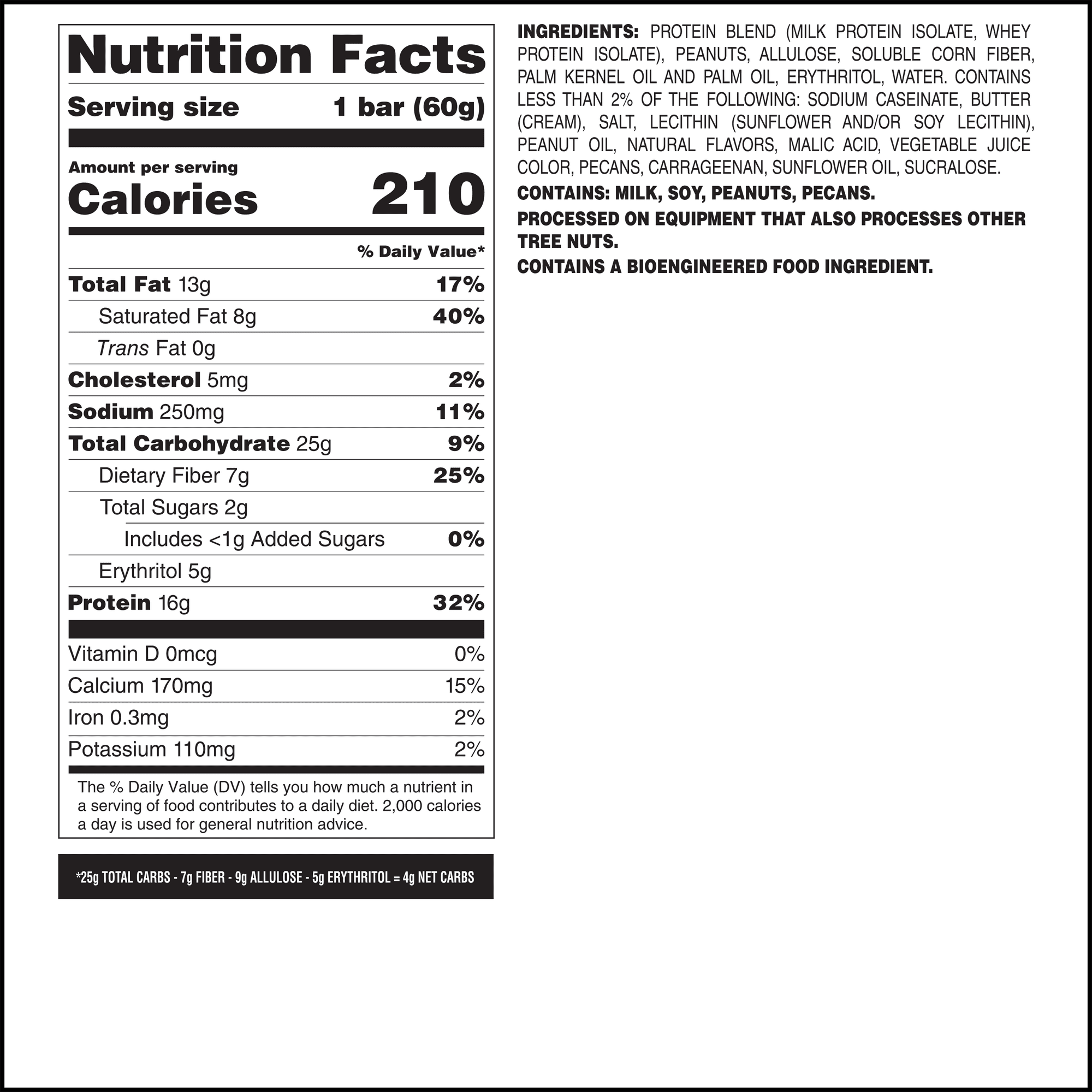 Barre protéinée Quest Nutrition Hero (1 barre)