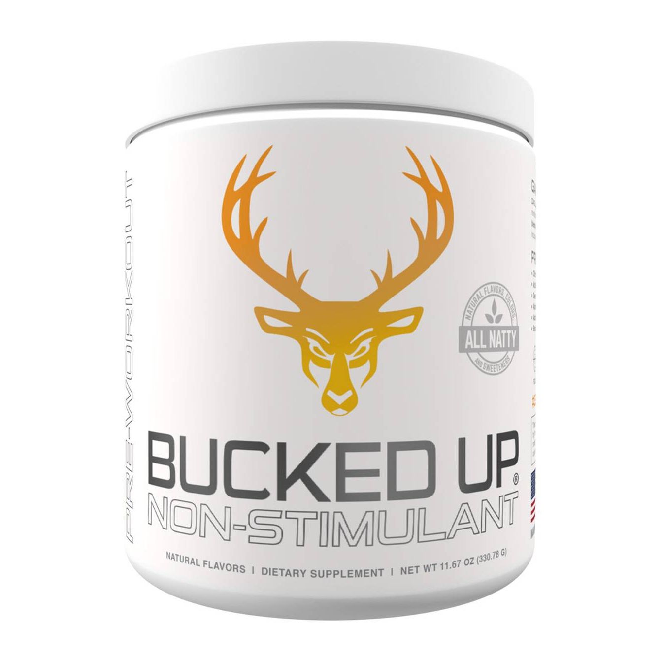 Booster Pré-entraînement Bucked Up - 25 Doses - Energie Et Concentration - Saveur à Mélanger à L'eau