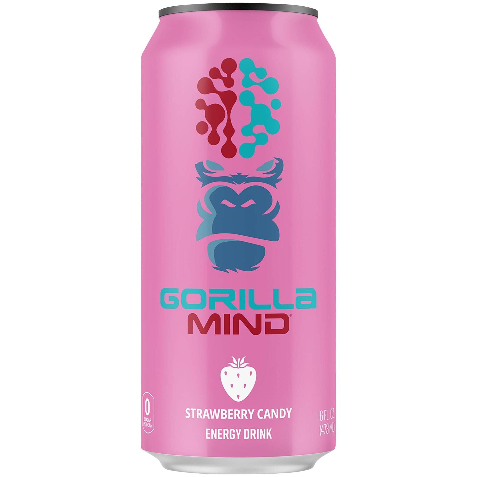 Gorilla Mind Energy Drink (1 can) — alternate angle