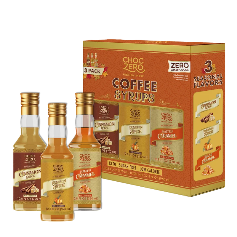 ChocZero Sugar Free Coffee Syrup Trio | Canada