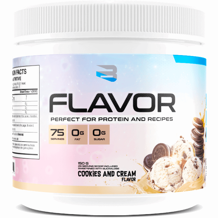 Believe Supplements Whey Protein ISOLATE + Flavor Pack (4lbs) *now in a bag! whey protein isolate Cookies and Cream Believe Supplements
