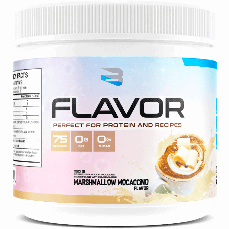 Believe Supplements Protein Flavor Pack (75 servings) (vegan, gluten-free and keto!) Whey Protein Marshmallow Moccaccino Believe Supplements