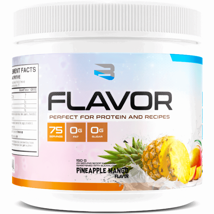 Believe Supplements Whey Protein ISOLATE + Flavor Pack (4lbs) *now in a bag! whey protein isolate Pineapple Mango Believe Supplements
