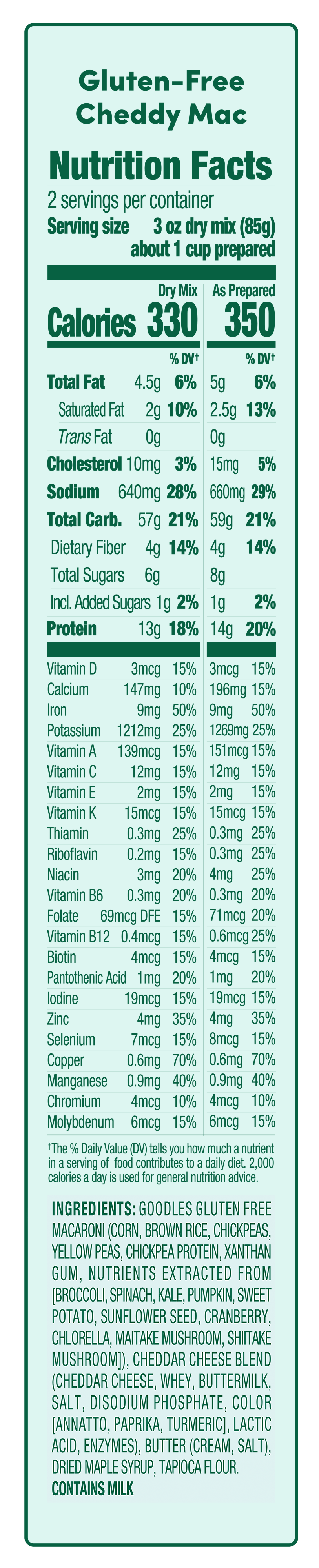 Goodles Protein Mac N' Cheese (1 box)