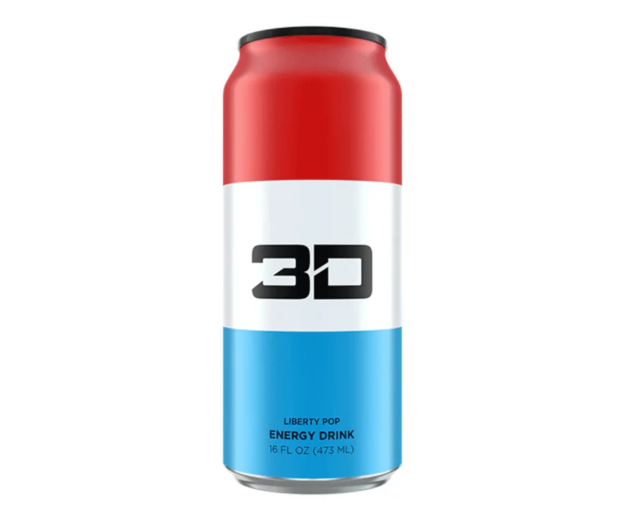 3D Energy Drink (USA) (1 can)