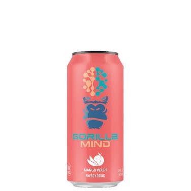 Gorilla Mind Energy Drink (1 can) — alternate angle