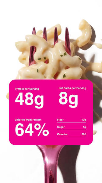 Legendary Protein Pasta — 47g+ Protein, Gluten-Free, Keto (1 cup)