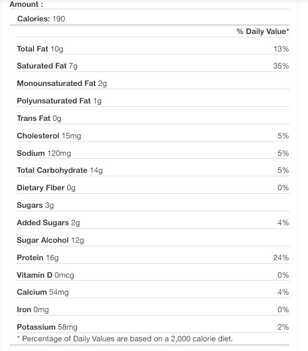 Robert Irvine's FITCRUNCH Low Sugar GF Protein Bar (1 bar)