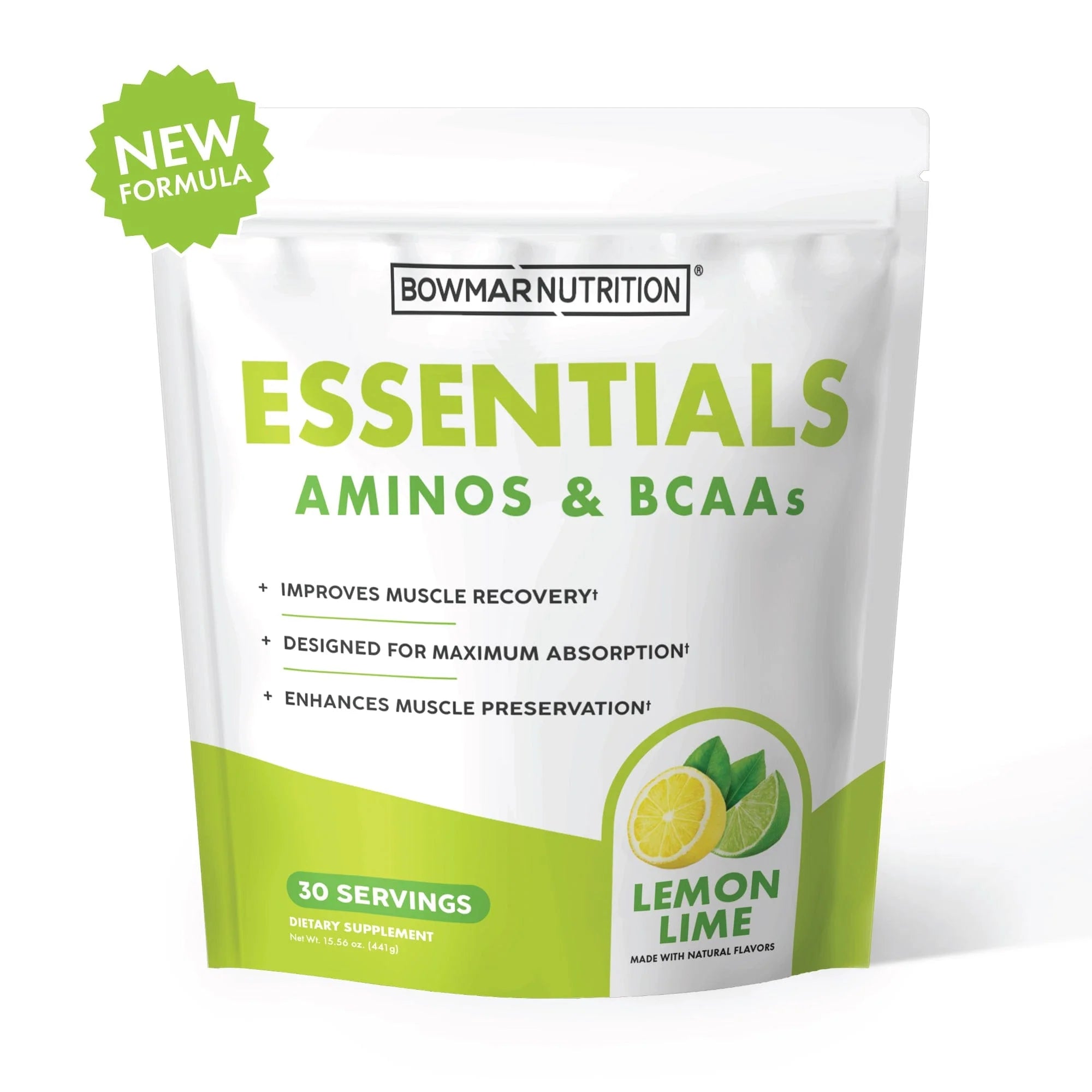 Bowmar Essentials Aminos et BCAA (30 portions)