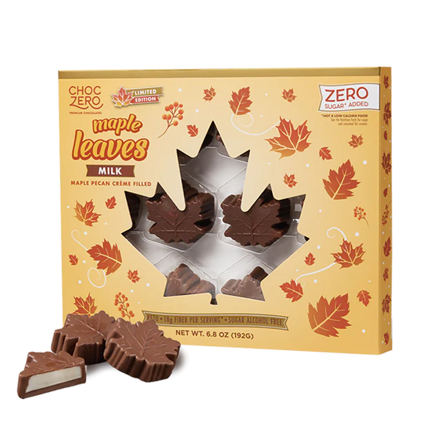 ChocZero Maple Pecan Creme Milk Chocolate Truffles (6.8 Oz)